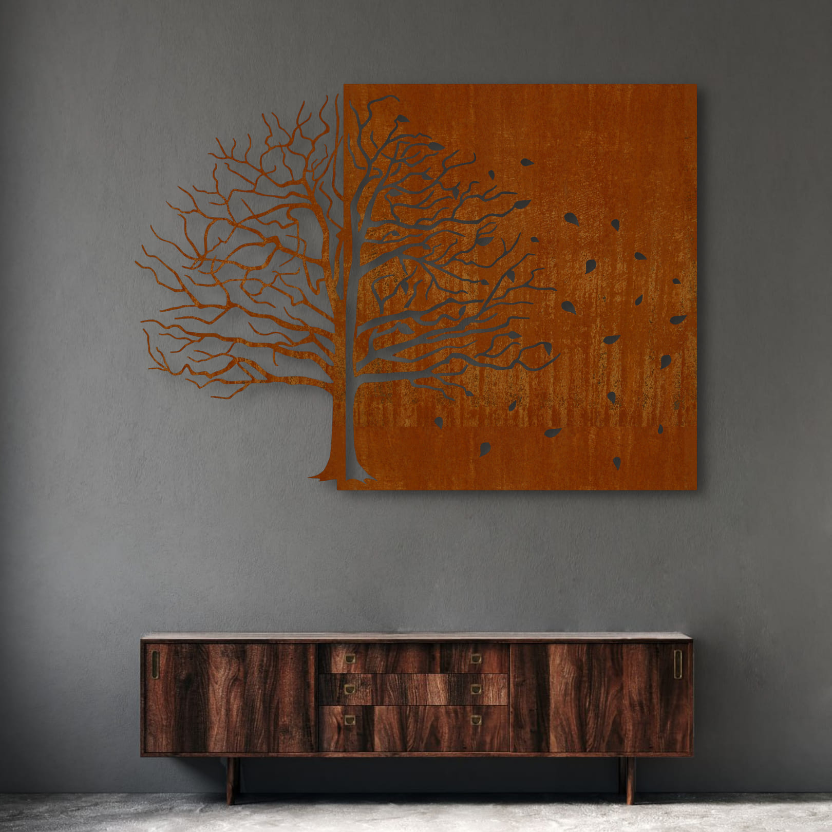 Metal art picture