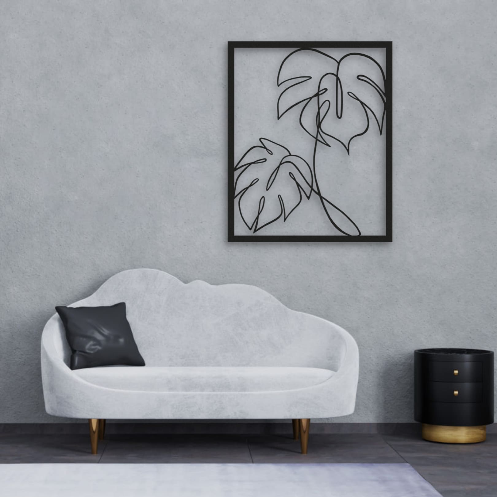 Metal art picture