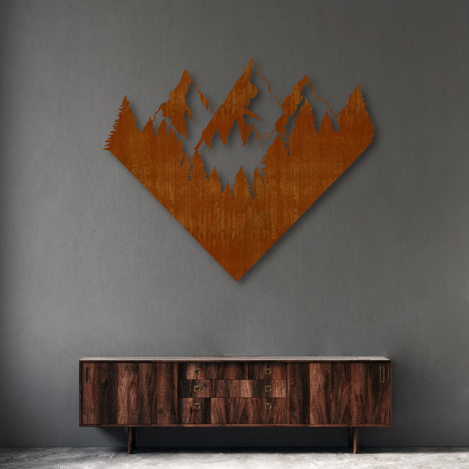 Metal art picture